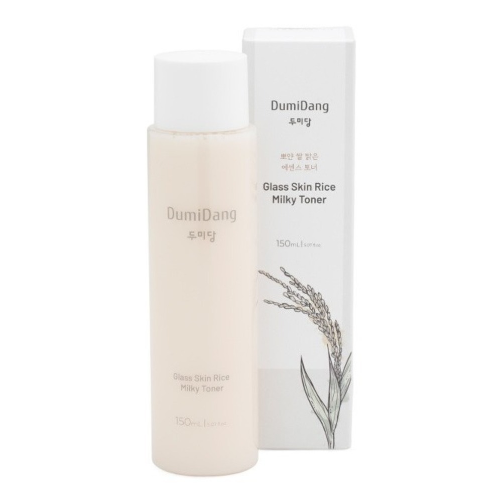 DumiDang‎ Glass Skin Rice Milky Toner Hydrates Nourishes Lasting Supple 5.07 oz